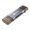 Adaptor Me Portë USB-A Dhe USB-C Për Kartë TF3.0 Dhe SD3.0