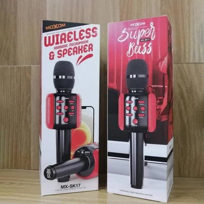 Mikrofon Dhe Boks Me Bluetooth 2 Ne 1 Microphone & Speaker