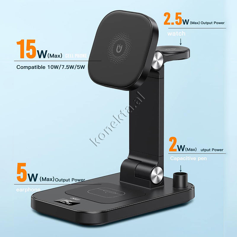 Karikues Inteligjent Wireless 4 Ne 1 XO MagSafe Wireless Charging Stand