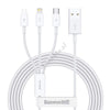 Karikues 3 Ne 1 Per Iphone / Samsung / Micro Baseus 1.5m