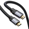 Kabell Hdmi-hdmi Baseus 1m / 3m / 5m Me Thurrje Super Rezistente Dhe Kontakte Te Praruar Dhe Transmetim Video 4khd