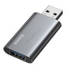 Usb Adaptor Baseus 2 Ne 1 Si Adaptor Karikimi Dhe Usb Per Muzike 16 / 32 / 64 Gb