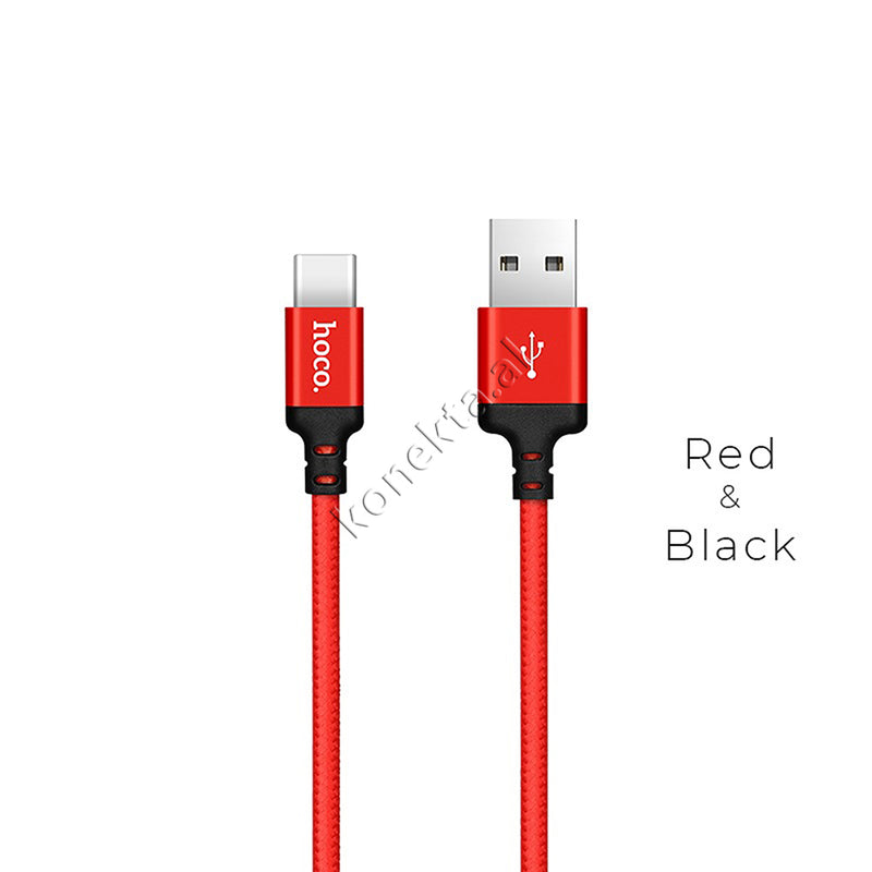 Kabell Usb 1m Hoco Times Speed Cable Lightning & Type-c