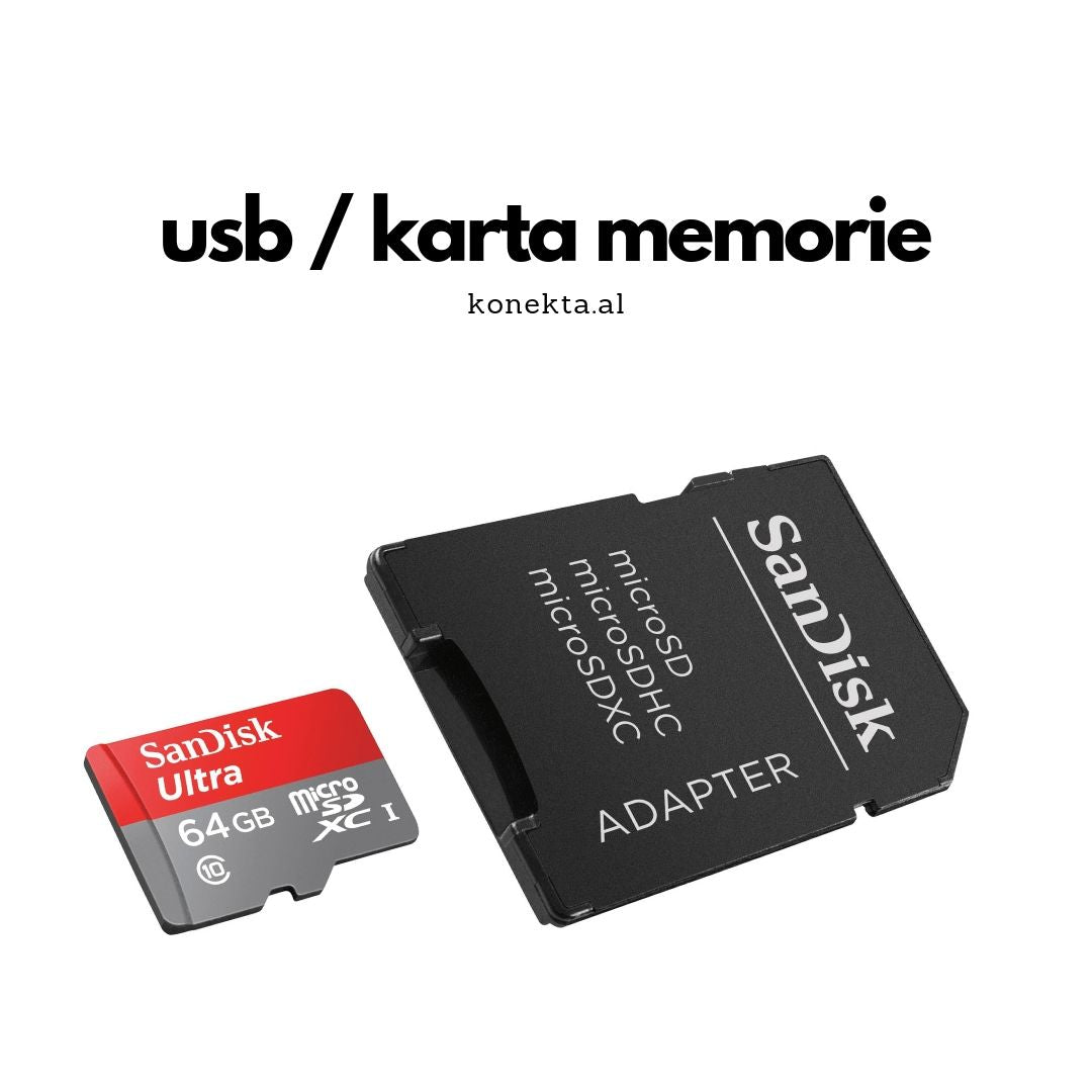 USB & Karta Memorje