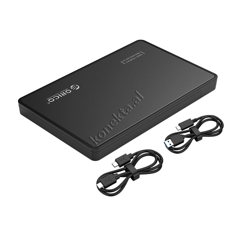 Mbajtese Dhe Lexuese Hard Disk / SSD 2.5" Orico Me Porte Type-C