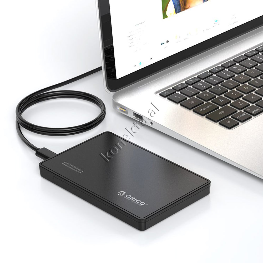 Mbajtese Dhe Lexuese Hard Disk / SSD 2.5" Orico Me Porte Type-C