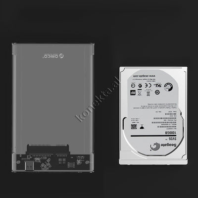 Mbajtese Dhe Lexuese Hard Disk / SSD 2.5" Orico Me Porte Type-C