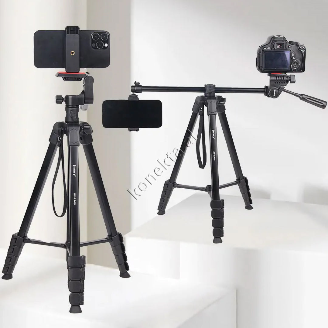 Trekëmbesh (Tripod) i Çmontueshëm si Monopod me Gjatësi dhe Kënd Të Gradueshëm për Kamera, Telefon, Tablet ,GoPro, SLR,  Etj.