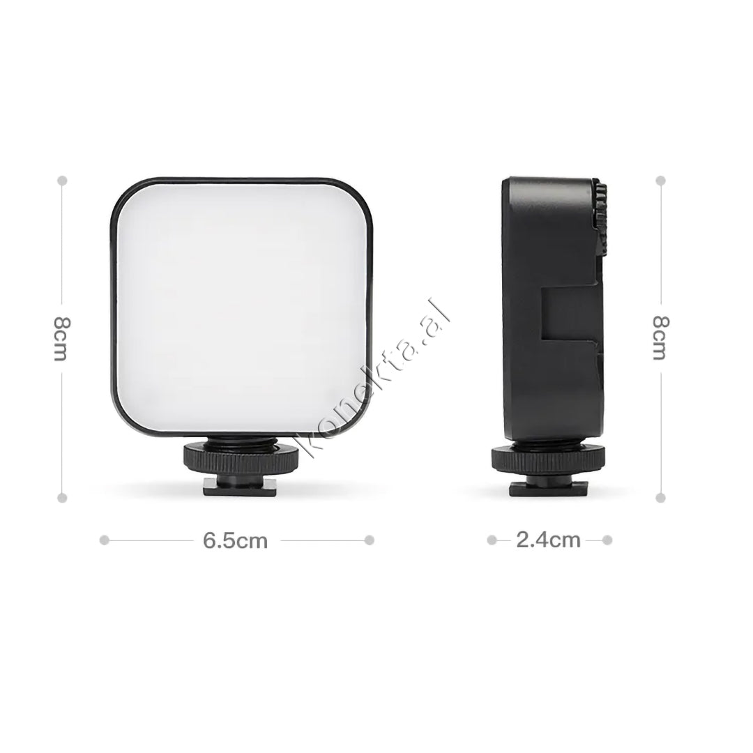 Mini Dritë LED Multifunksionale Me Ndriçim Të Gradueshëm Për Foto dhe Video Me Interpretim Të Lartë Të Ngjyrave