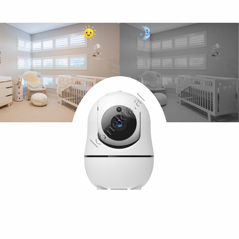 Kamera 360° Per Monitorimin E Foshnjes Me Ekran 7" Dhe Mikrofon