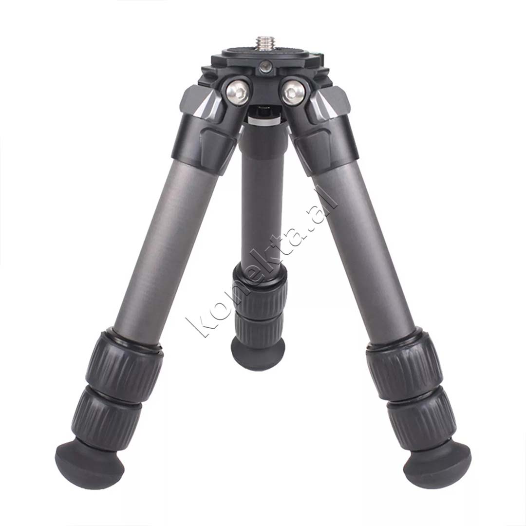 Trekembesh (Tripod) Profesional Me Fibra Karboni Dhe Vide 1/4" Per Kamera DSLR