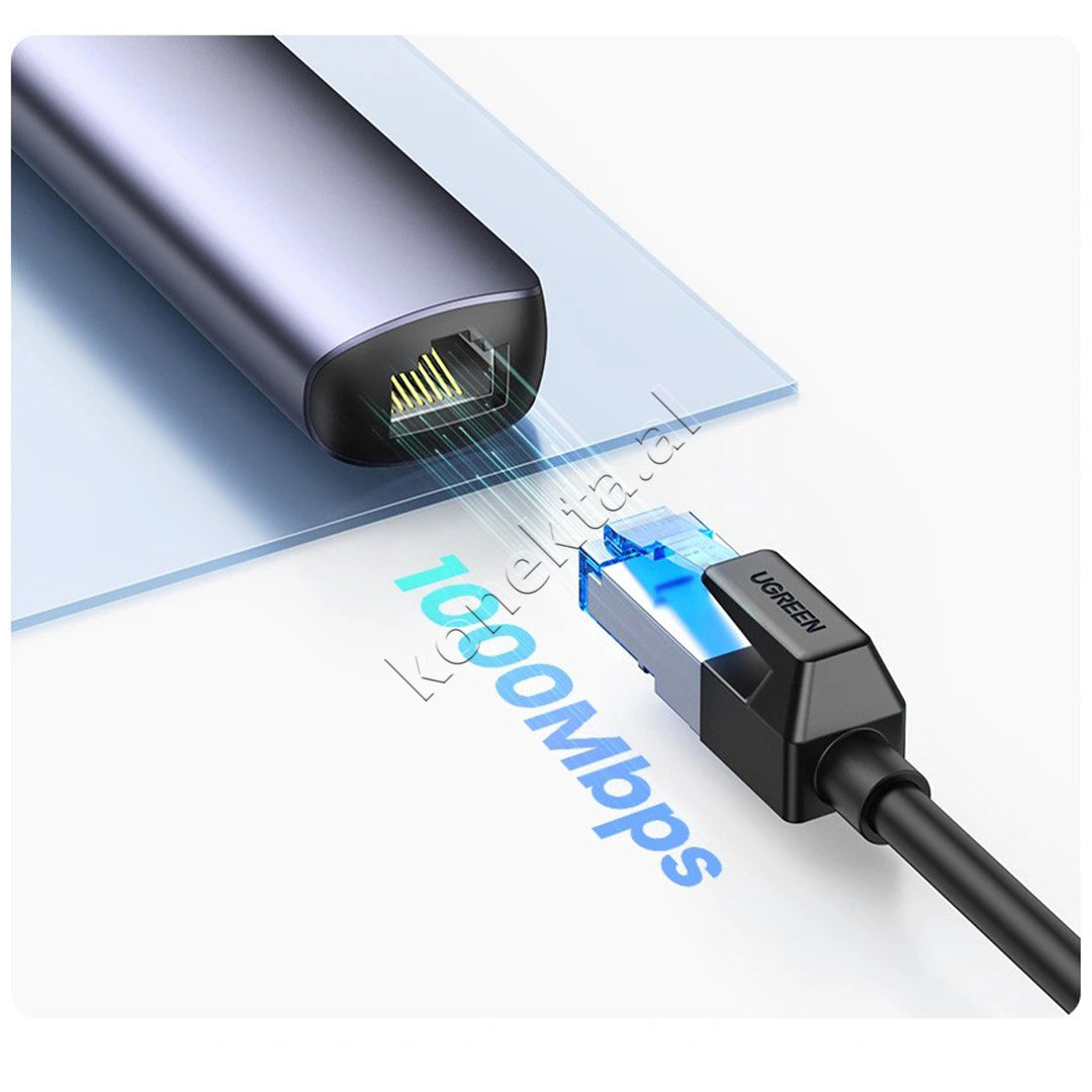 Hub 5 Ne 1 UGreen Me Porta 2xUSB-A + 1xUSB-C + 1xHDMI + 1xRJ45