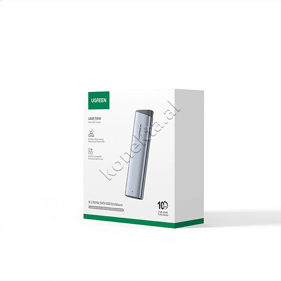 Mbajtese Dhe Lexuese Ugreen Per SSD M.2 NVMe/SATA