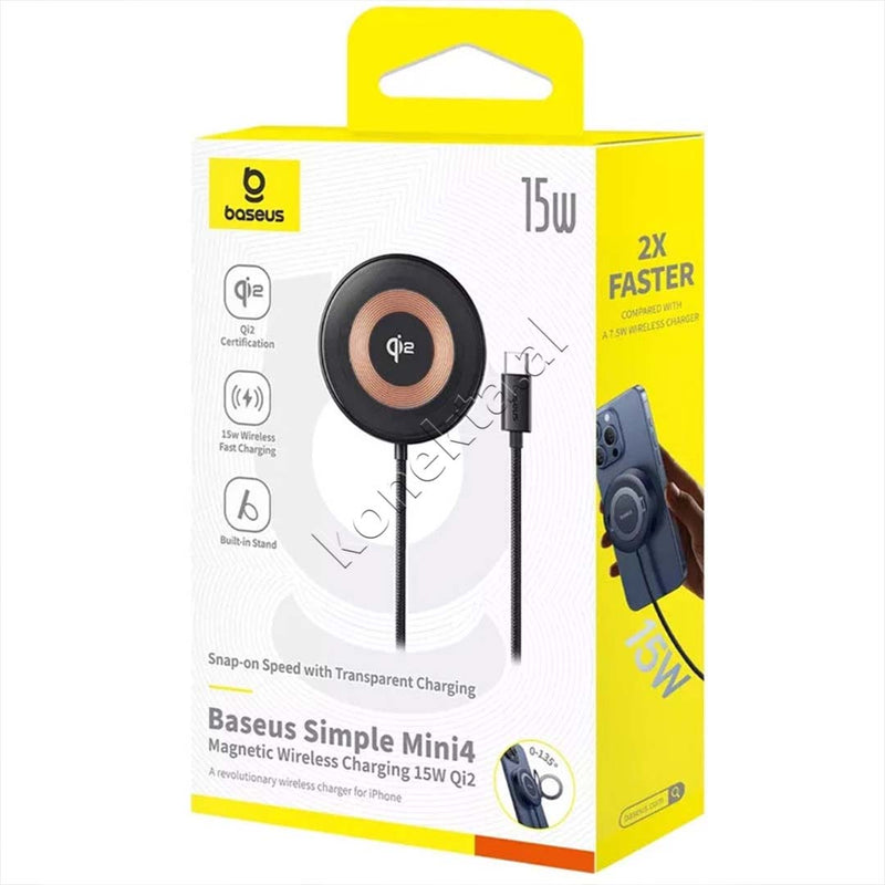 Karikues Wireless Magnetik Per Telefon 15W Baseus