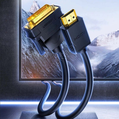 Kabell Adaptor HDMI (M) Ne DVI(24+1) Ugreen