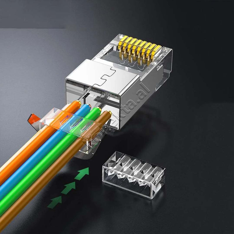 Pershtates Kabelli Ethernet Cat 7 50U 10pcs Ugreen