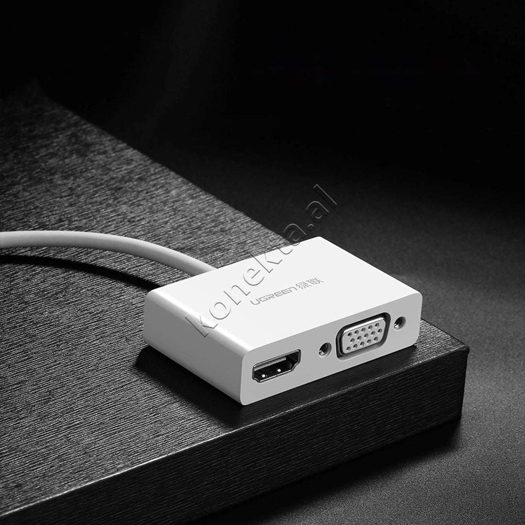 Kabell USB-C (M) Ne HDMI + VGA Ugreen