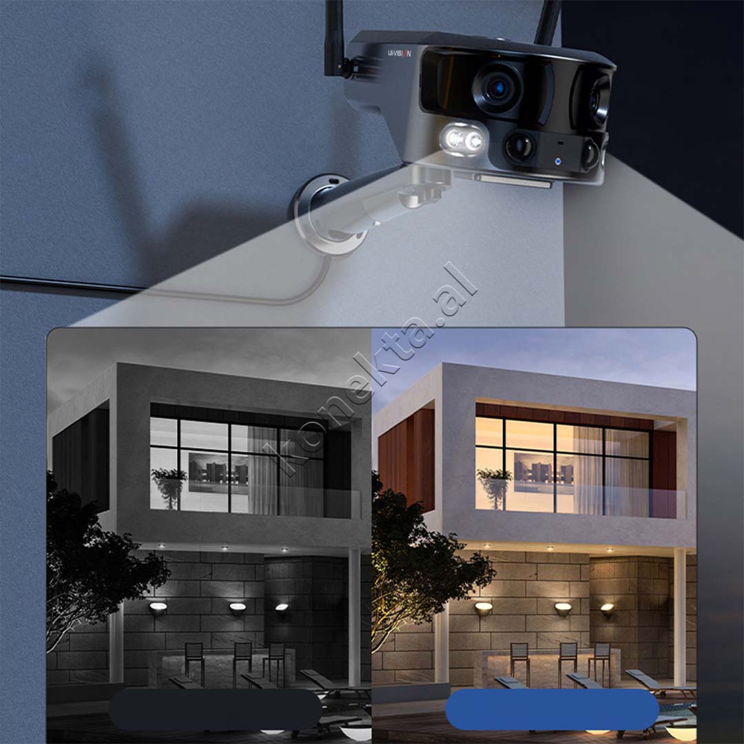 Kamera Sigurie Per Shtepi Outdoor 4MP Duale