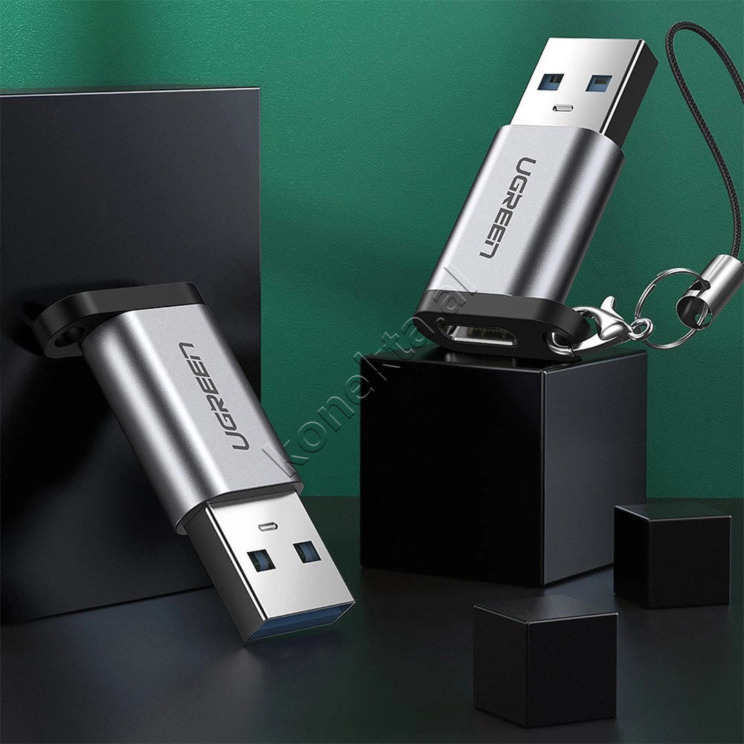 Adaptor USB-A 3.0 (M) Ne USB-C 3.1 (F) Ugreen