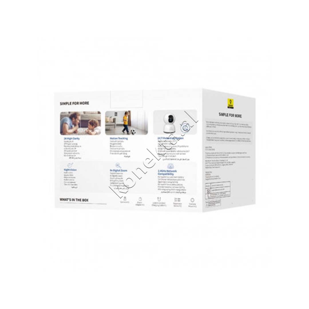 Kamera Sigurie Per Shtepi Indoor Baseus 2K 3MP