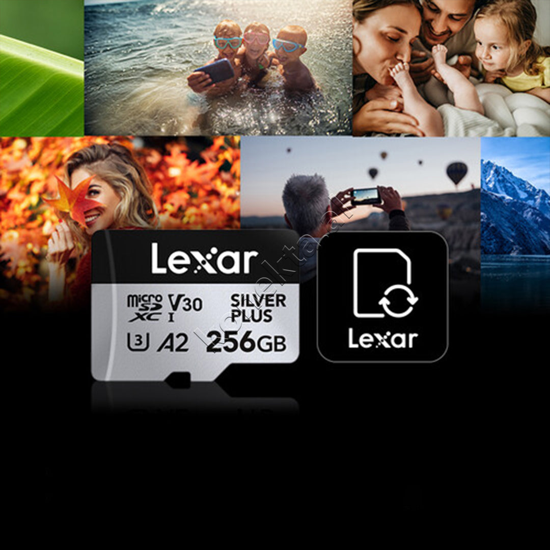 Karte Memorie MicroSDXC Me Adaptor Silver Plus 256GB Lexar