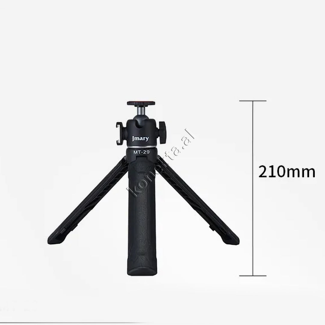Mini Trekëmbesh (Tripod) Jmary Si Selfie Stick Me Gjatësi Të Rregullueshme Për Kamera, Gopro, SLR,  Etj.