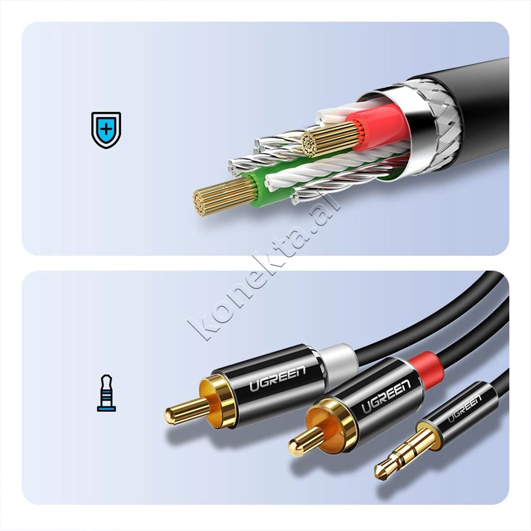 Kabell Audio Ugreen 3.5mm Ne 2RCA (M-M) 3m