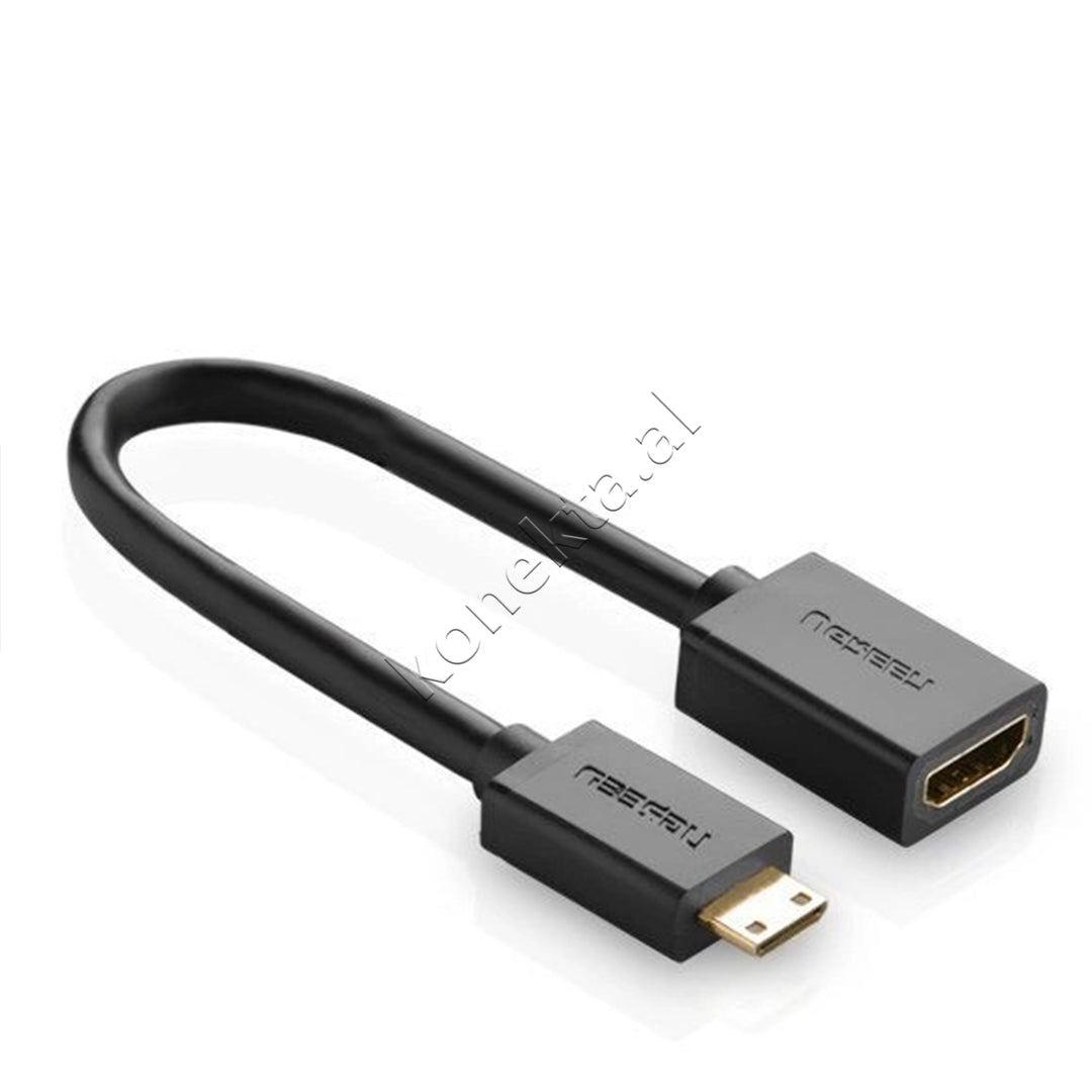 Kabell HDMI (F) Ne Mini HDMI (M) 22cm Ugreen
