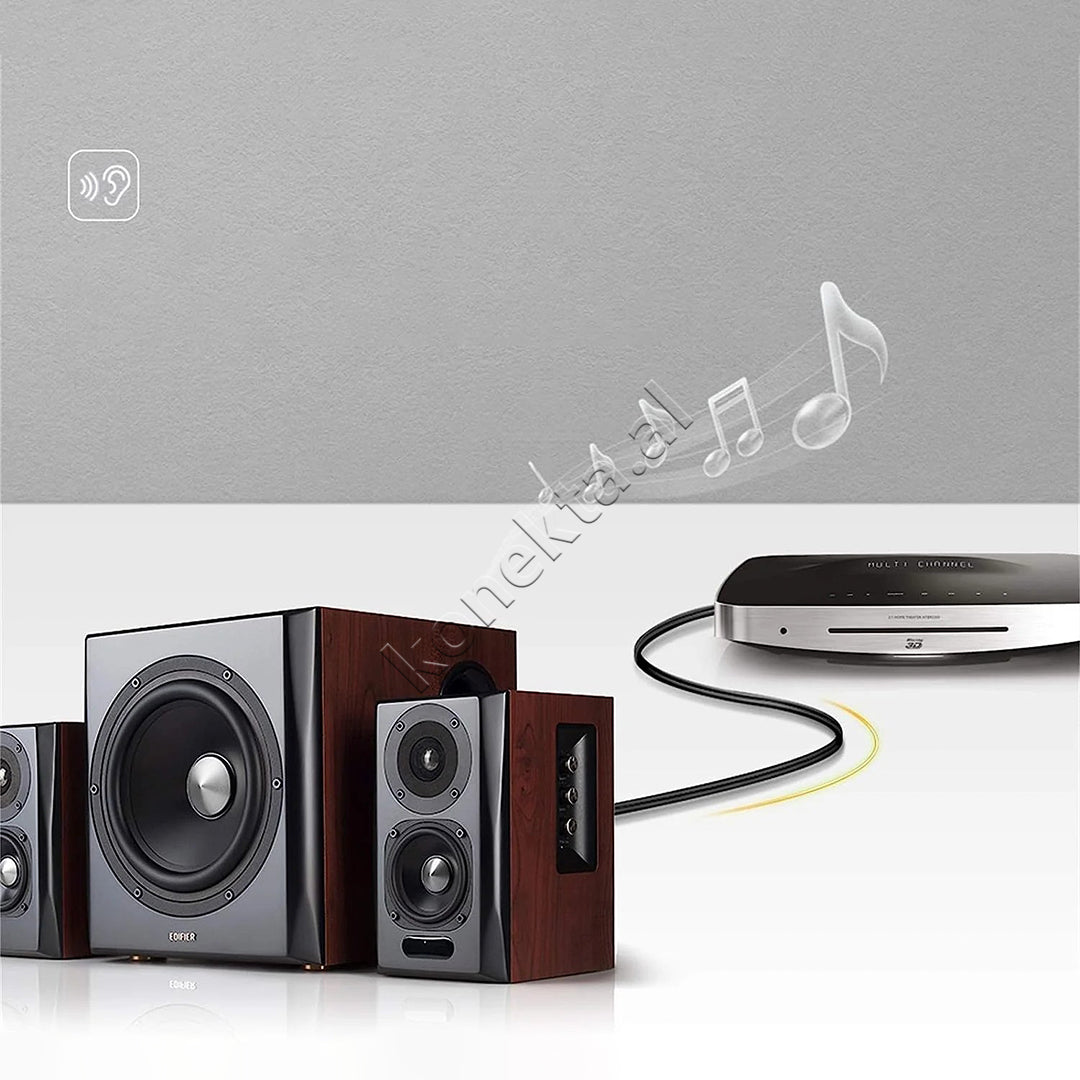 Kabell Audio 2RCA Ne 2RCA (M-M) 1.5m Ugreen