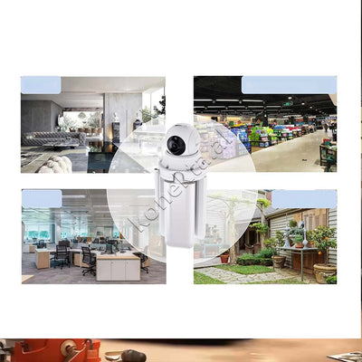 Kamera Sigurie Ne Forme Llambe 4MP HD 30W