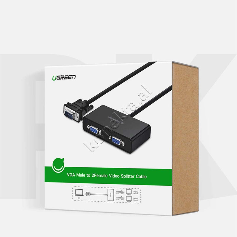 Splitter VGA (M) Ne 2x VGA (F) Ugreen