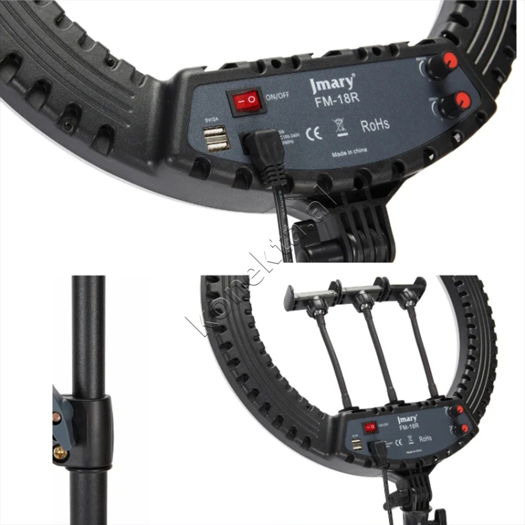 Drite Rrethore Profesionale 18" Ring Light Jmary