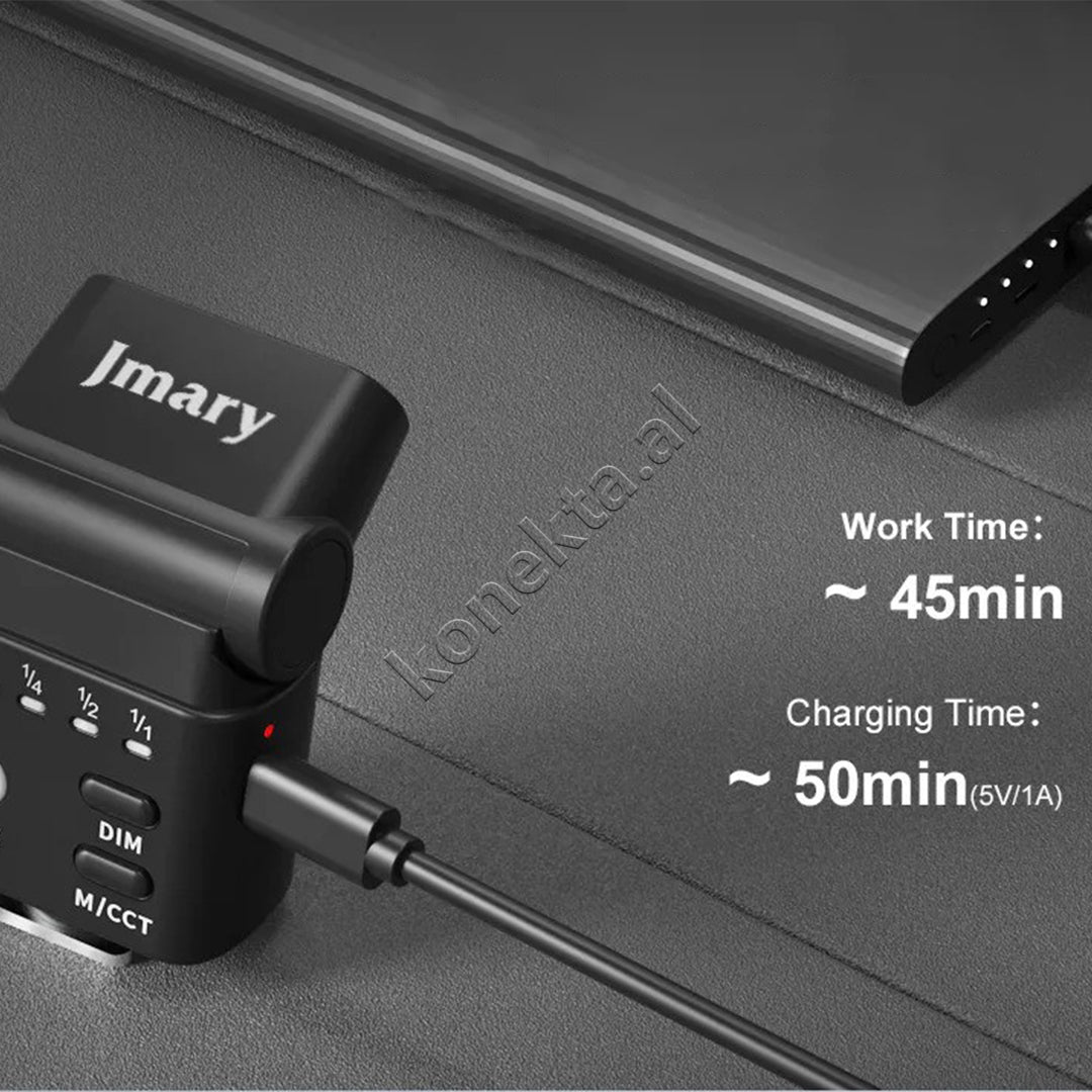 Blic Profesional Me Drite Led Per Kamera Jmary