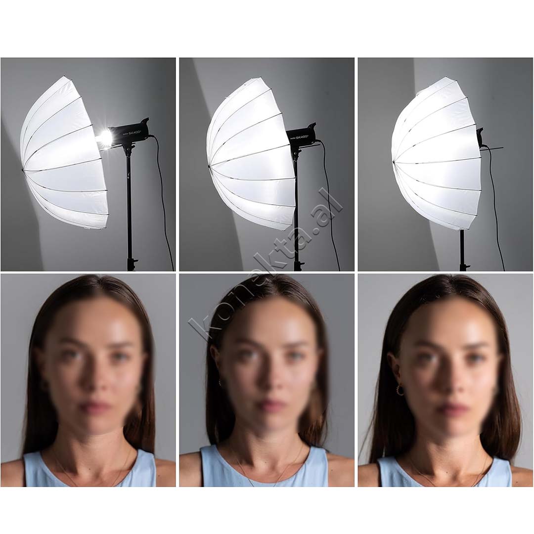 Cader Parabolike Transparente 105cm Godox UB-105D