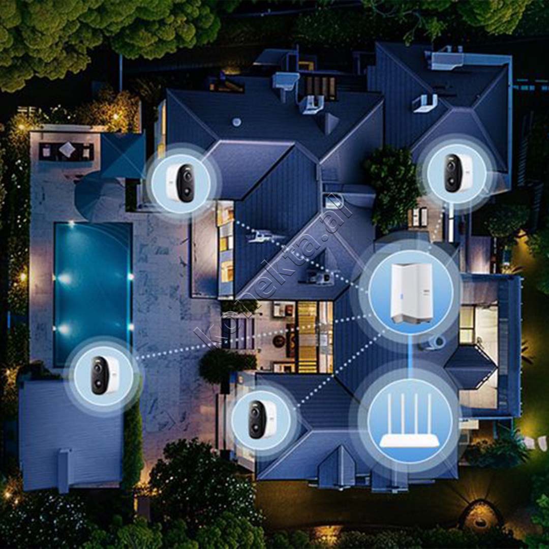 Kamera Sigurie Per Shtepi Outdoor 2K Baseus N1