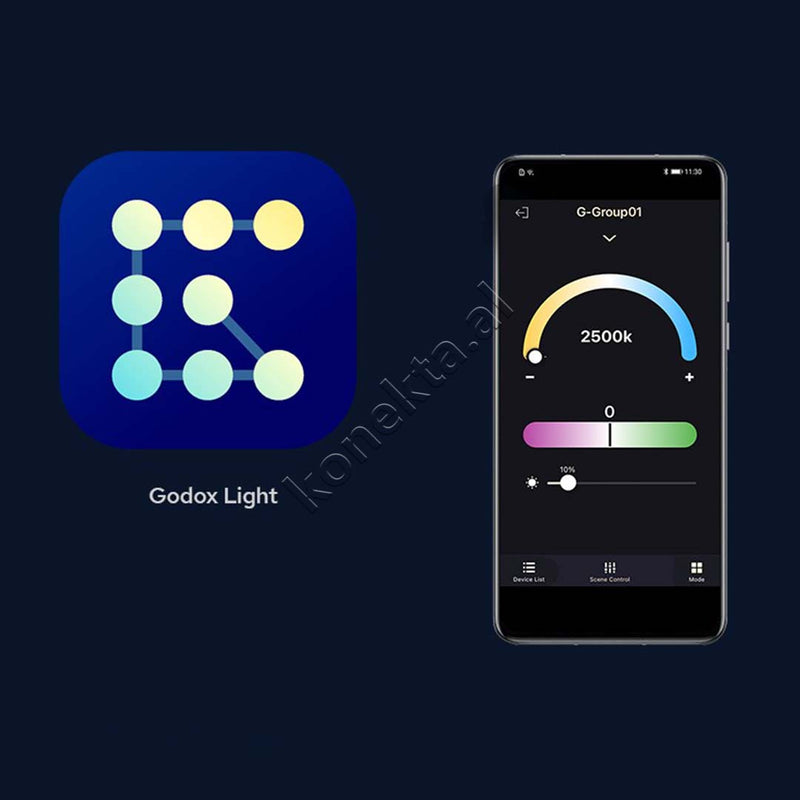 Drite LED Profesionale 47.6W Per Streamer Godox