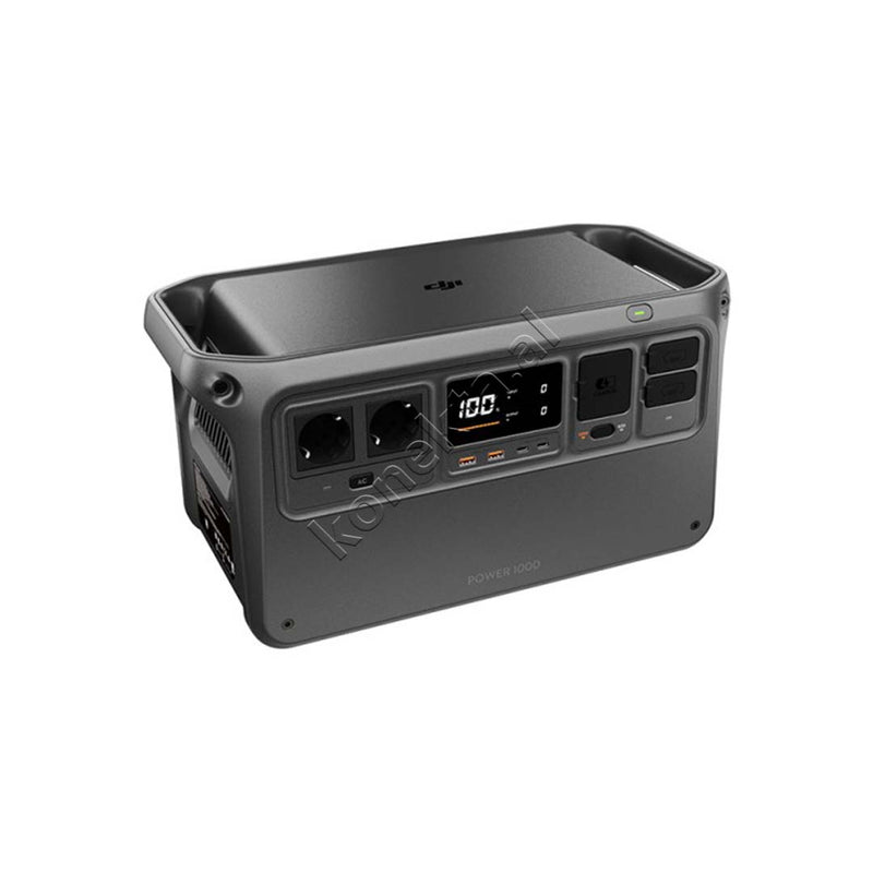 Stacion Karikimi DJI Power 1000W Me 9 Porta Dhe 6 Panele Solare