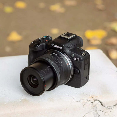 Kamera Digjitale Profesionale Canon R50 Me Lente 18-45mm