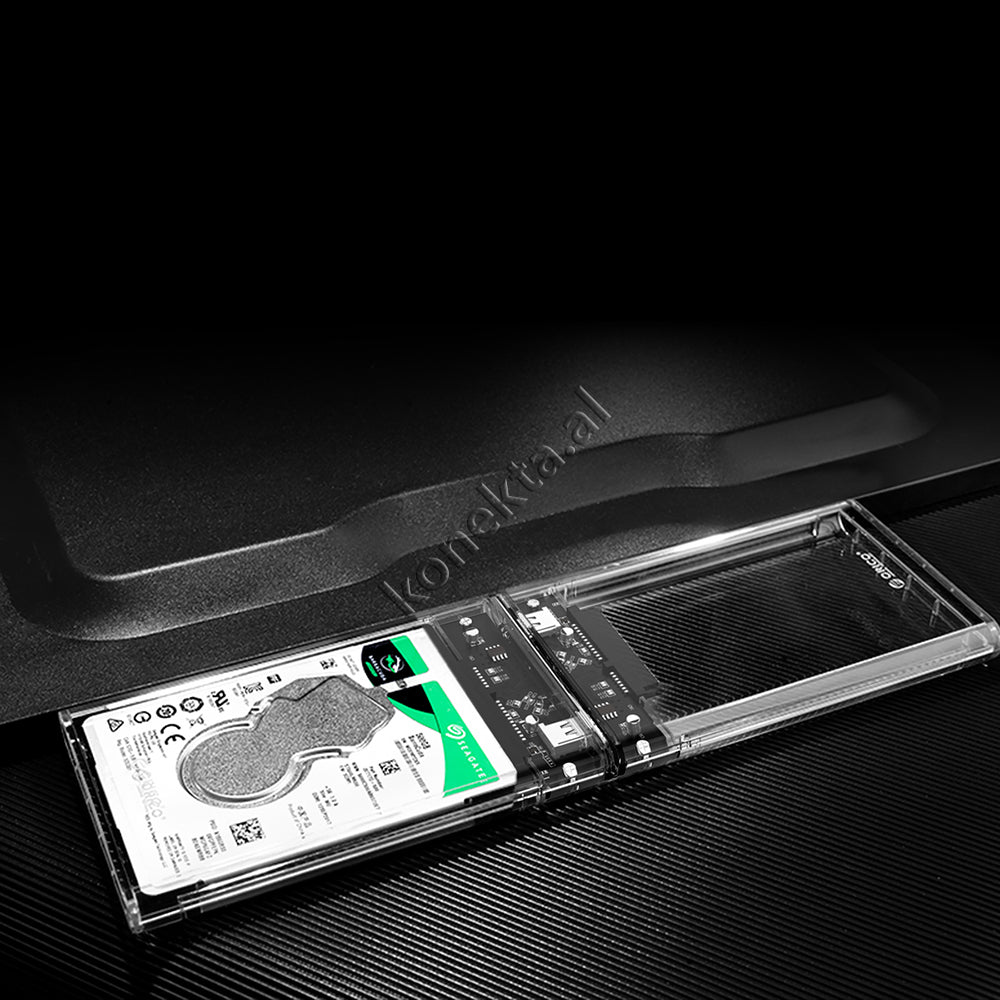 Mbajtese Dhe Lexuese Hard Disk / SSD 2.5" Orico Me Porte Type-C
