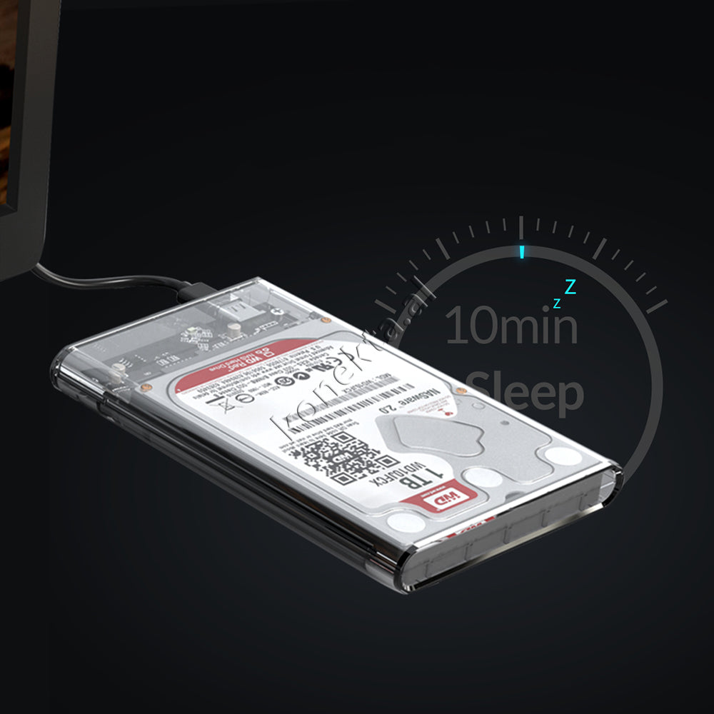 Mbajtese Dhe Lexuese Hard Disk / SSD 2.5" Orico Me Porte Type-C