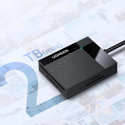 Lexues Kartash Ugreen Me Porte Usb 3.0 Per Karta SD/ TF/ CF/ MS
