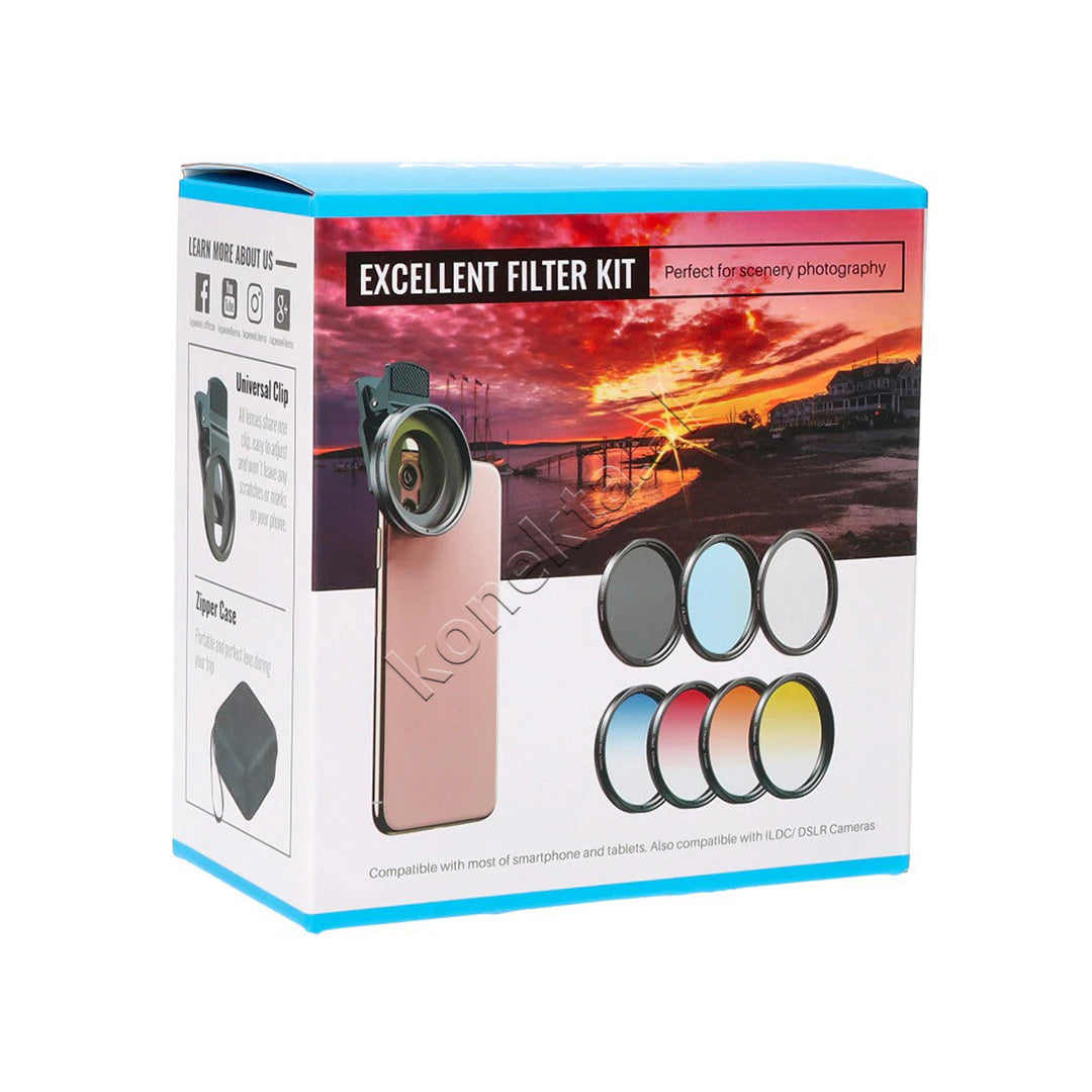 Set Lentesh Per Kamerën E Telefonit 7 Në 1 Profesionale