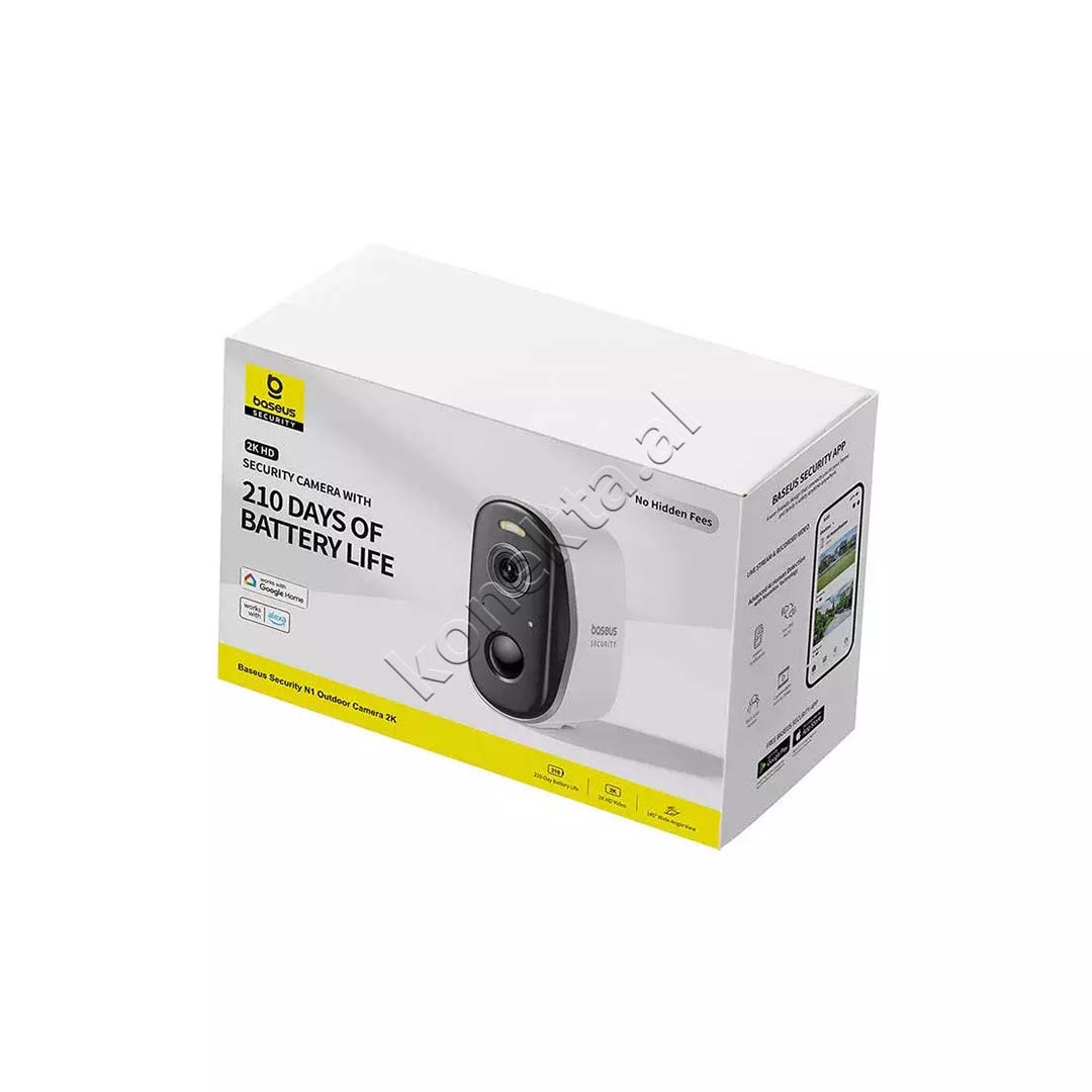 Kamera Sigurie Per Shtepi Outdoor 2K Baseus N1