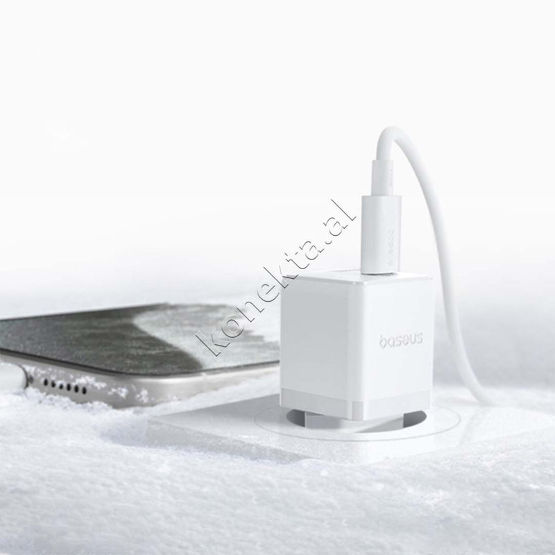 Adaptor Karikimi 20W Baseus Me 2 Porta USB-C Dhe USB-A