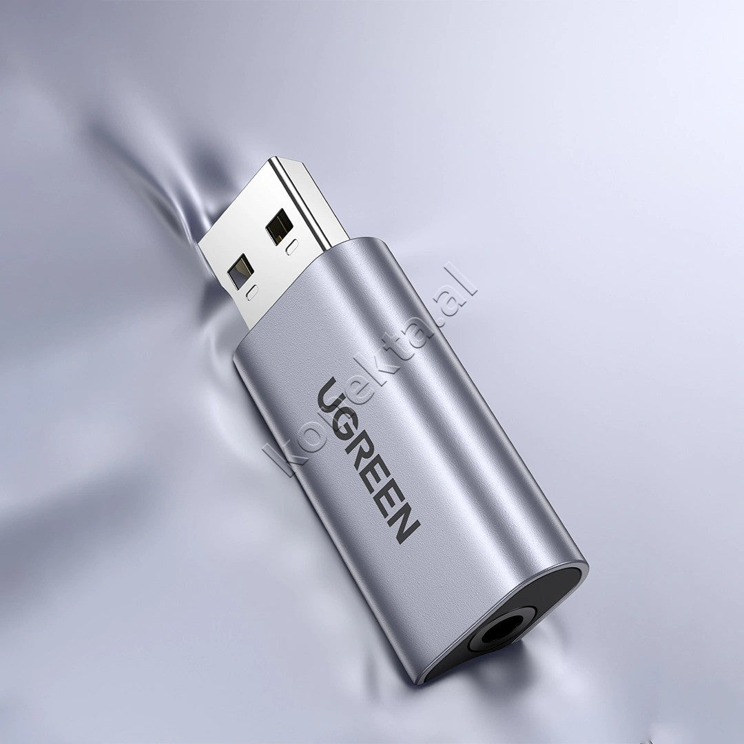 Adaptor Audio USB-A (M) Ne AUX 3.5mm (F) Ugreen