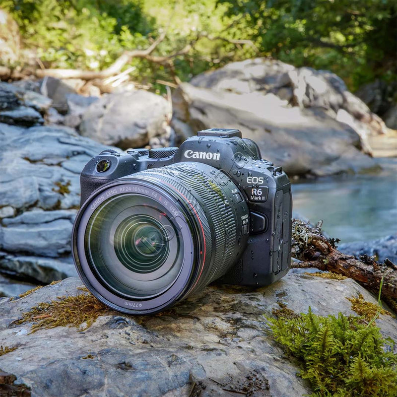 Kamera Digjitale Profesionale Canon R6II Me Lente 24-105STM