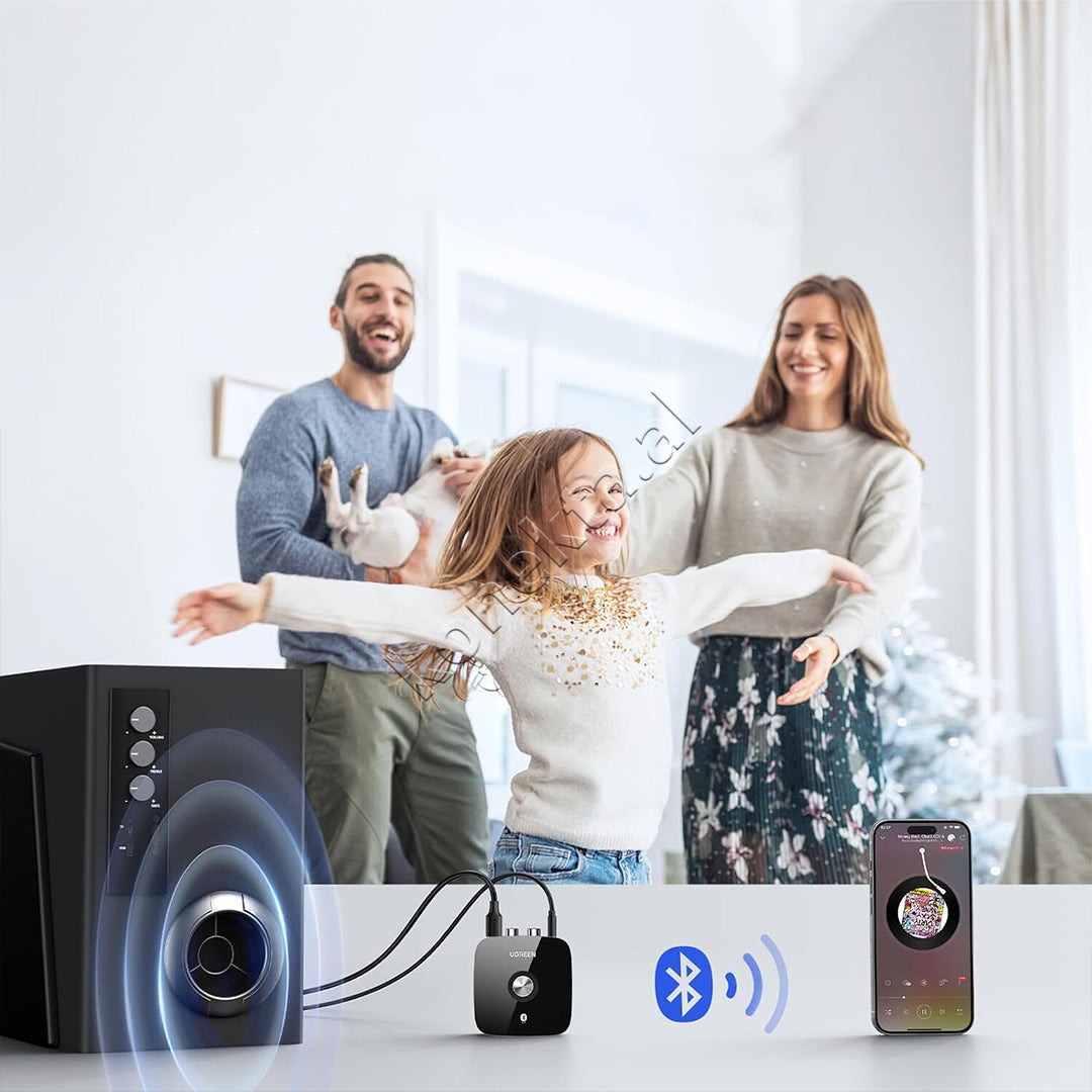 Marres Audio Bluetooth 5.1 Me HiFi, 2x RCA Dhe 3.5 mm UGreen