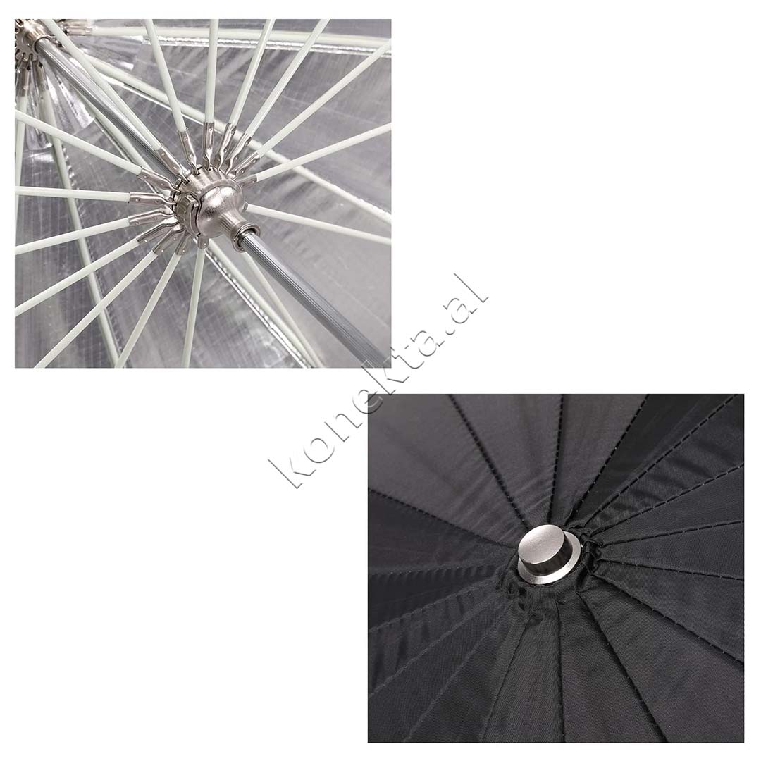 Cader Parabolike e Argjendte 130cm Godox UB-130S