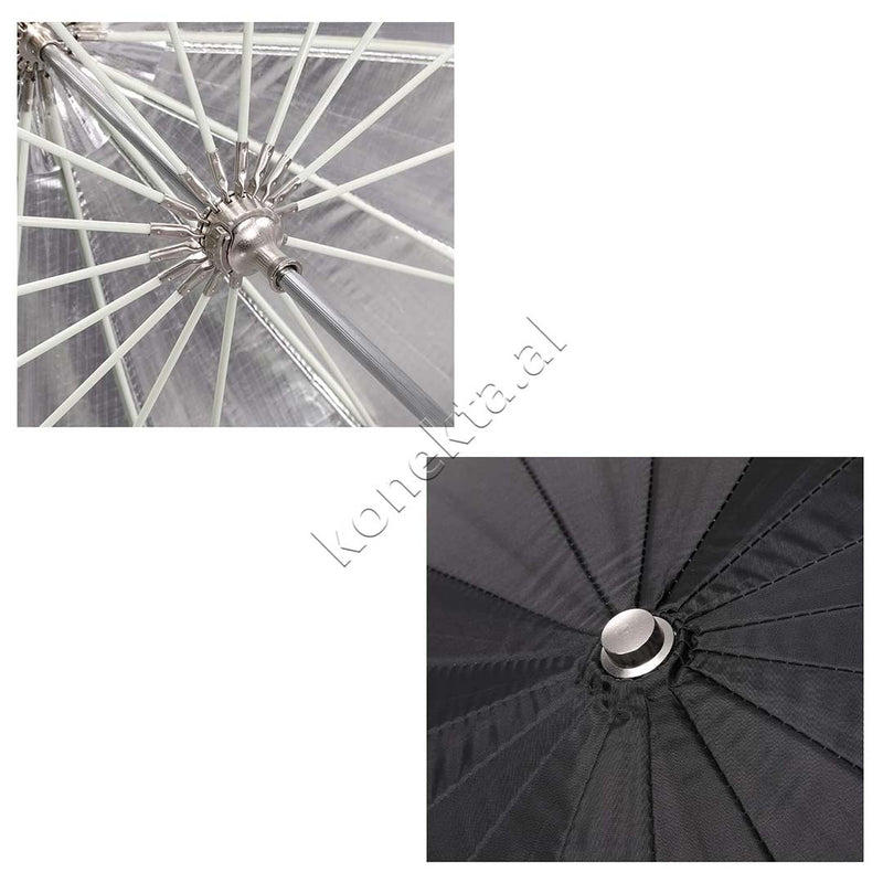 Cader Parabolike e Argjendte 130cm Godox