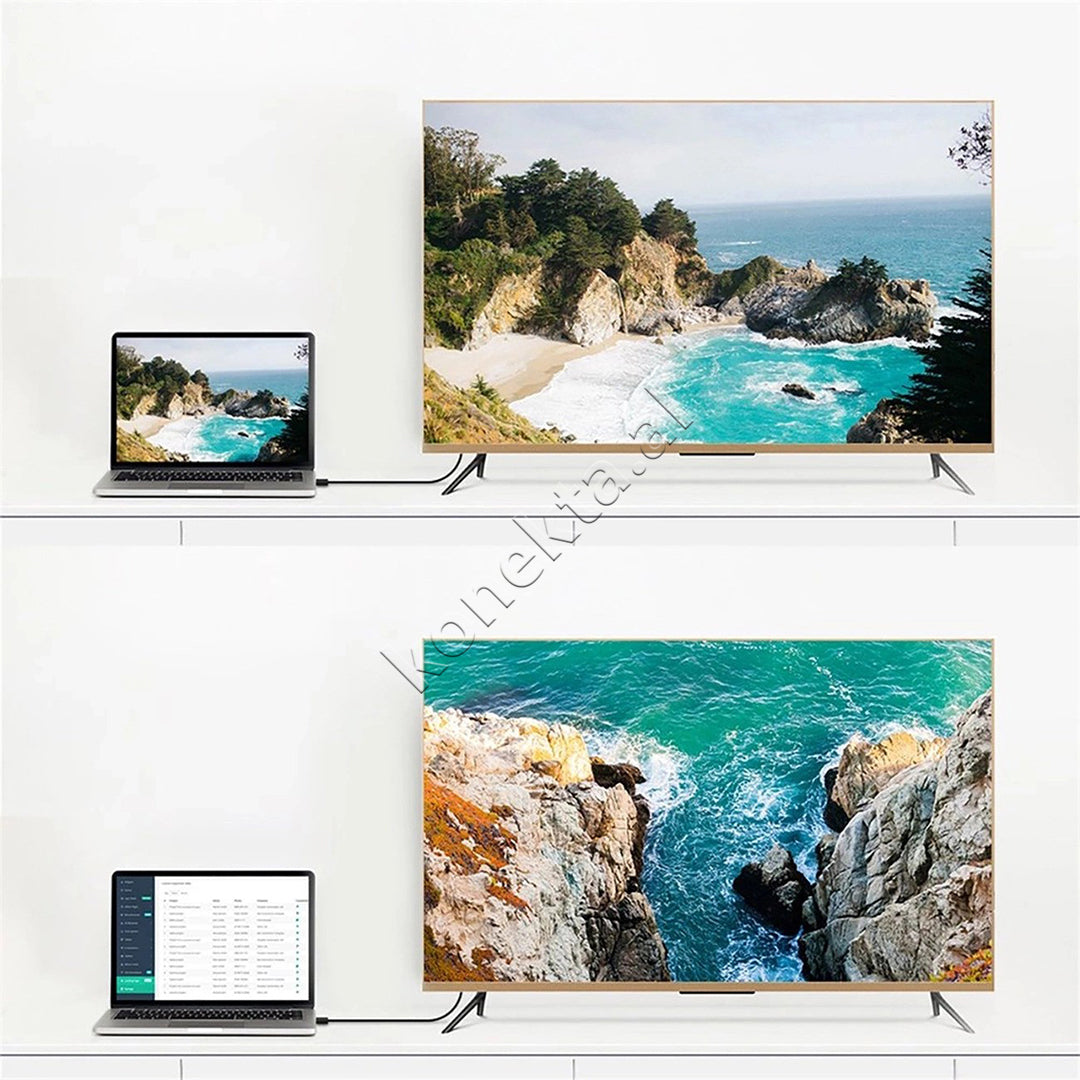 Kabell DisplayPort (M) Ne DisplayPort (M) 1.2 4K Ugreen 2m